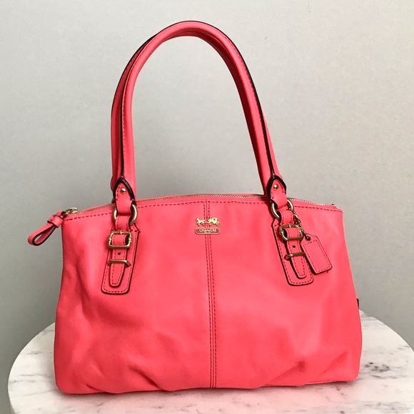 Coach Leather Satchel Rare - Picture 1 of 10